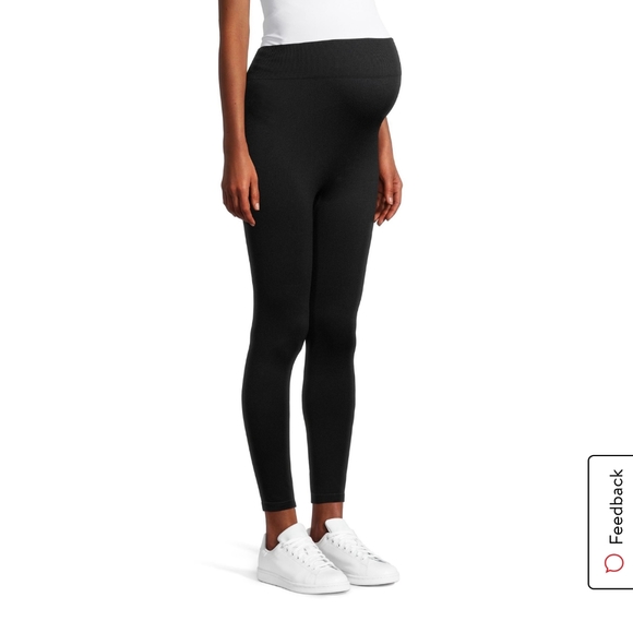 NWT Postpartum black leggings size small - Picture 3 of 7